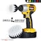 Drill Brush Power Scrubber By Useful Products 5 in W 5 in L Brush, White W-S-42-QC-DB - alternate 6